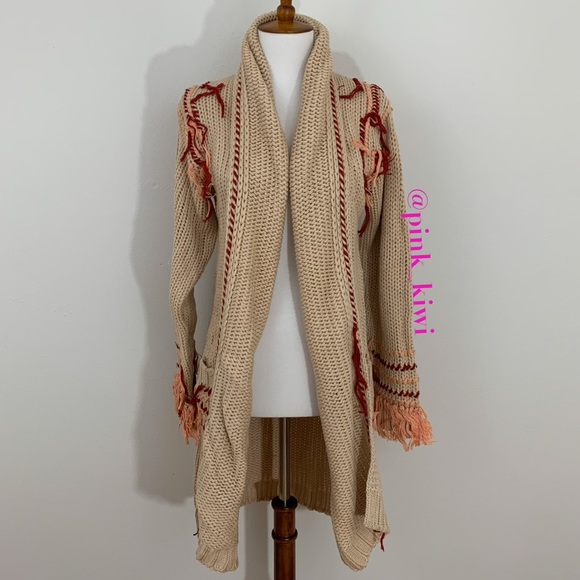 🆑 For Love & Lemons Denver Knit Cardigan - Picture 1 of 11